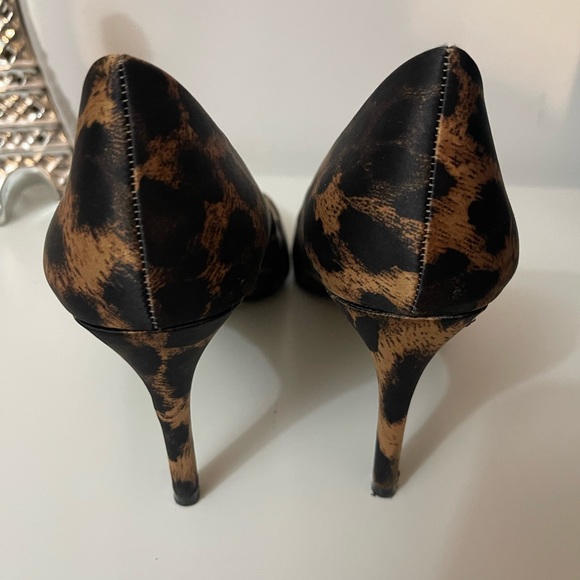 Leopard print heels, excellent conditions, heel 8” - Picture 3 of 5